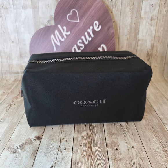 Coach Toiletry Bag Black - Picture 1 of 9